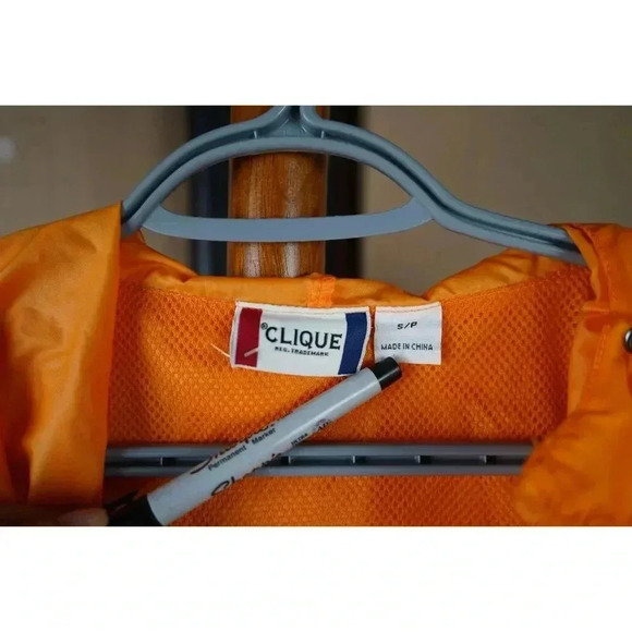 Anorak Windbreaker Tennessee Orange Men's M #522 - Picture 5 of 5